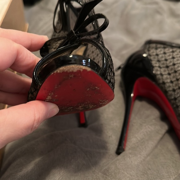 Christian Louboutin EUC Size 36.5 High Heels - Picture 4 of 5